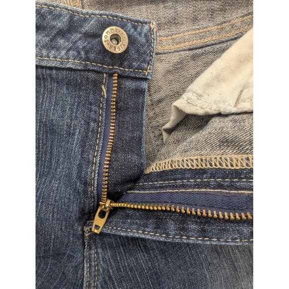 Tommy Hilfiger Jeans Womens 8R Blue Medium Wash Boyfriend Fit Denim 0821402 - Picture 14 of 16